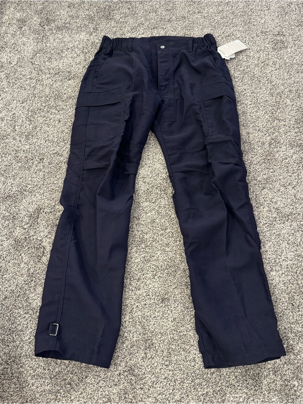 36X34 Crew Boss Dual Complete Elite 7.0 Tecasafe PLUS Men's Dark Navy Work Pants